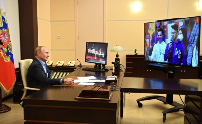 Владимир Путин: «Конкурс «Большая перемена» должен стать ежегодным»
